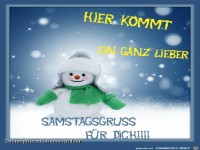 Ein ganz lieber Samstaggruss