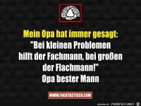 opa hat immer gesagt