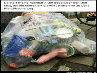 Was liegt denn da im M�ll