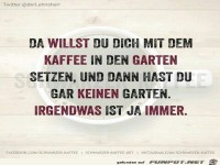 Gem�tlich im Garten