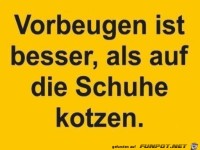 Vorbeugen