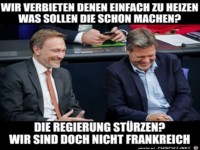 Wir sind nicht ja nicht in Frankreich