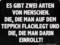 Zwei Arten von Menschen