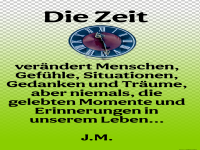 die zeit verndert menschen