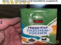 Vierlagige Taschent�cher f�r ein Happy End