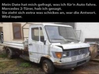 Lustige Auto-Erwartungen