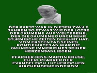 der papst war in diesen zwlf
