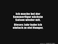 Sommerk�rper verschoben: Hunger siegt!