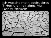 T-Shirt-Druck: Einmal gewaschen, nie gesehen!