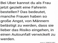 Frauen-Power auf der Uber-Fahrt!