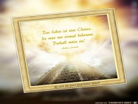 das leben ist eine chance