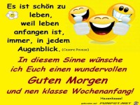 Es ist schoen zu leben