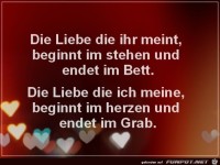 Die Liebe..
