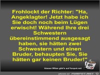Frohlockt der Richter