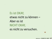 es ist okay