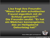 Lisa fragt ihre Freundin