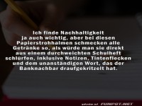 Papierstrohhalme