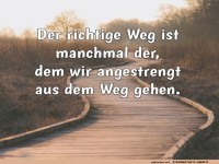 Wenn Umwege zum Ziel f�hren