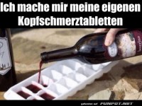 DIY Schmerztabletten aus der Eismaschine!