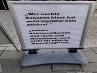 Bananendiebstahl im Dunkeln