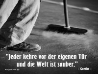 Kehrwoche: Eine stilvolle Philosophie