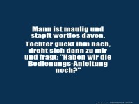 Papa ohne Bedienungsanleitung!