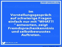 Vorstellungsgespraech