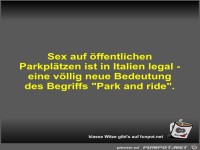 Sex auf �ffentlichen Parkpl�tzen ist in Italien legal -...