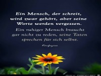 ein Mensch der schreit