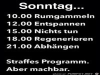 Sonntag