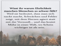 Warum fllt Ehrlichkeit so schwer?