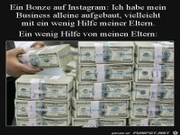 Ein Bonze auf Instagram