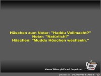 H�schen zum Notar