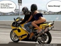 Warum �berholt uns keiner?