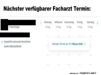 Facharzttermin: Warte bis zur Rente