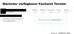 fun-Bild: Facharzttermin: Warte bis zur Rente