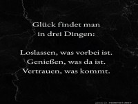 Die Drei Wege zum Gl�ck!