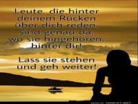 leute die hinter deinem ruecken