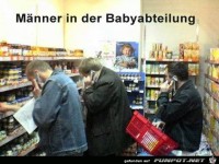 Wenn Männer einkaufen geschickt werden