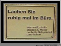 Einfach mal lachen