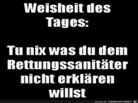 Weisheit des Tages