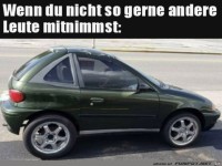 Will keinen mitnehmen