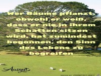 Wer B�ume pflanzt