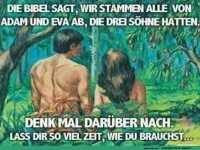 Nachdenken �ber Adam und Eva