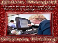 Guten Morgen und sch�nen Freitag w�nschen