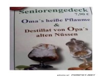 Oma und Opa servieren �berraschungen!