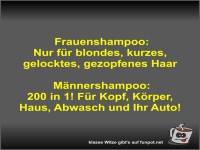 Frauenshampoo