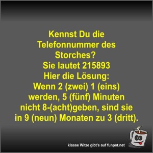 Kennst-Du-die-Telefonnummer-des-Storches?.jpg von Fossy