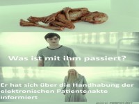 Patientendaten: Ein schauriges Abenteuer!
