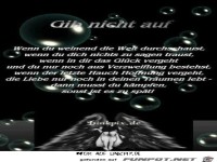 gib nicht auf 